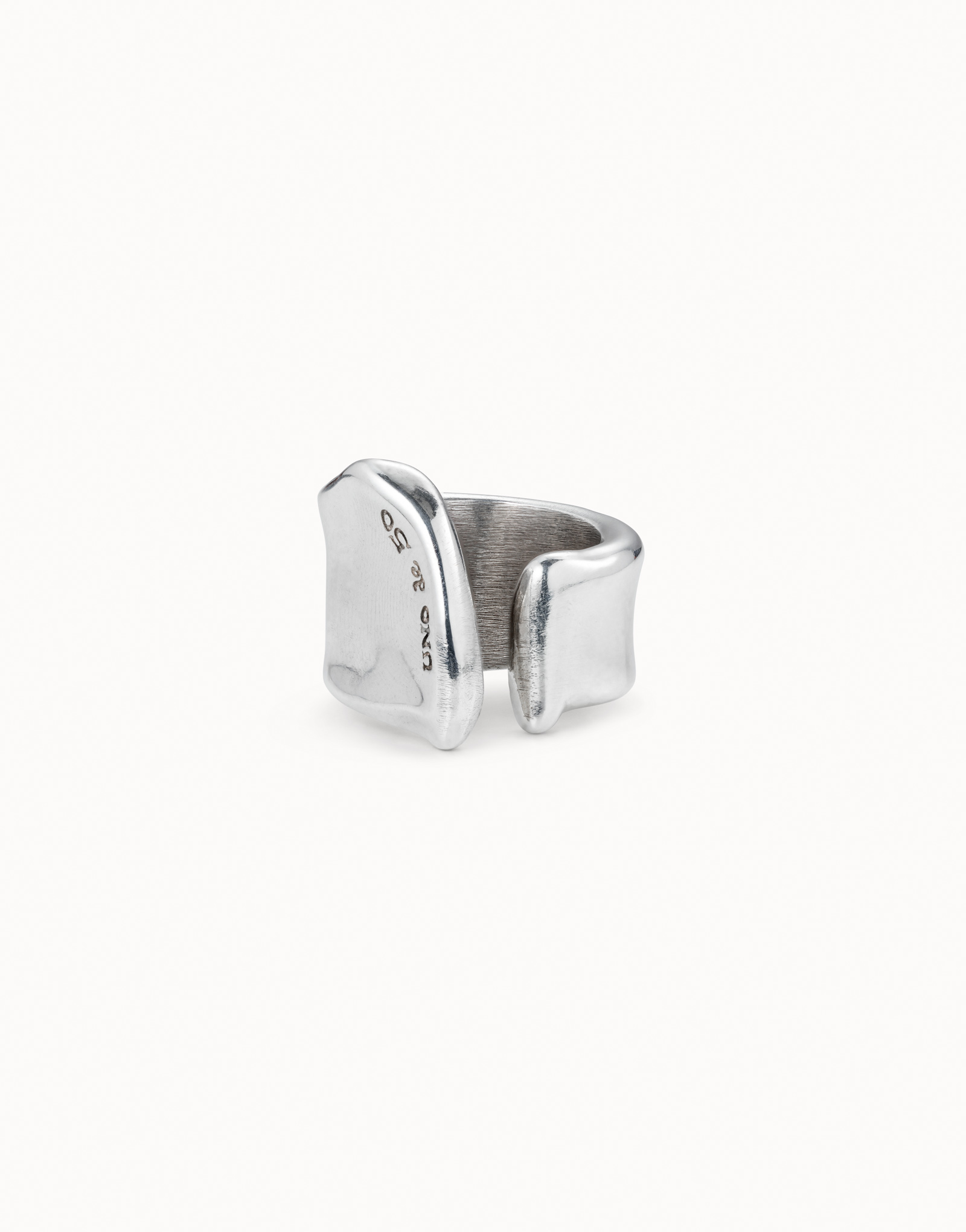 Sterling silver-plated split ring | UNOde50
